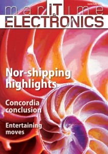 Cover for Maritime Electronics, July 2013