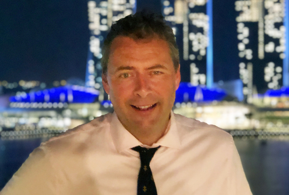 Sam Chambers founder of Splash maritime news and Geneva Dry conference