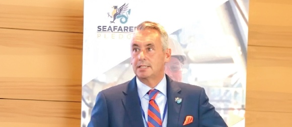 Steven Jones, founder of the seafarer pledge, in conversation with ShipMoney 